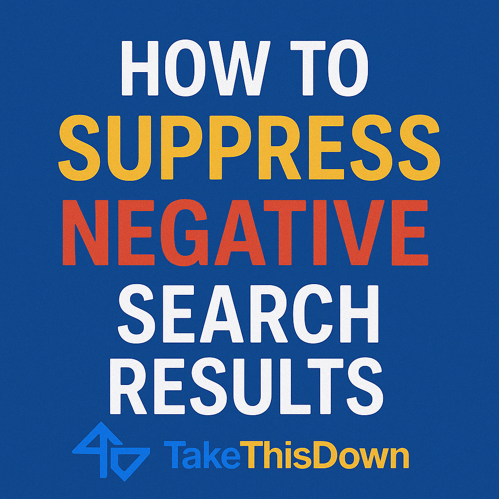 How to Suppress Negative Search Results